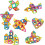 Blocs magnétiques multicolores (60 pièces) pour enfants 5