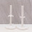 Supporti per bambole FRCOLOR – Set da 12 pezzi in plastica bianca 3