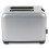 Silver 2 Slice Toaster 930W  Breakfast Maker Pop up Bread Loaf Toaster Machine 2