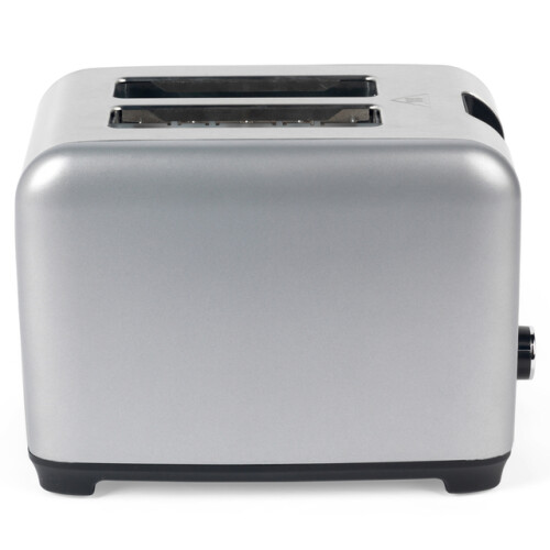 Silver 2 Slice Toaster 930W  Breakfast Maker Pop up Bread Loaf Toaster Machine 1