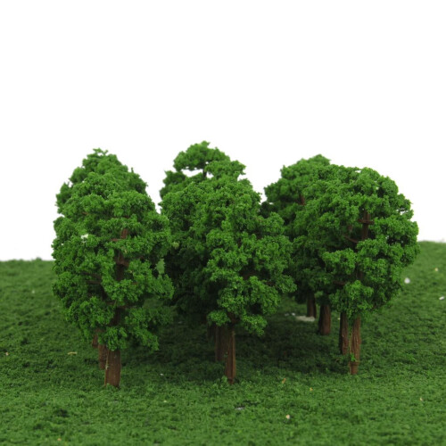 Model Train Trees 1:150 Scale Assorted 40PC 1