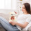 Orsetto di peluche bianco con cappello, 20 cm 5