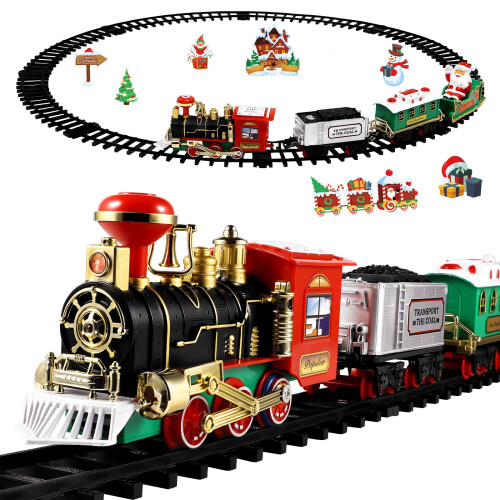 Holiday Steam Train Set Assorted Colors 1 Set 1