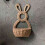 Easter Bunny Wall Basket Hanging Storage Decoration 8