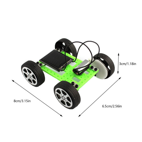 Gallickan solcellsdriven bil STEM-kit för barn 8-12 2