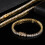 Amazon Essentials tennisarmband, 18k verguld sterlingzilver 3