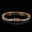 Amazon Essentials tennisarmband, 18k verguld sterlingzilver 4