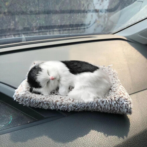 Mini jouet pour chat endormi avec miaulement 1