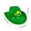 Grøn fløjls tophat til St. Patricks Day 3