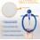 MAINYU Skumflygplansleksaker 18,9 tum 2-pack 5