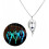 Wolf hanger ketting van lichtgevende legering 2