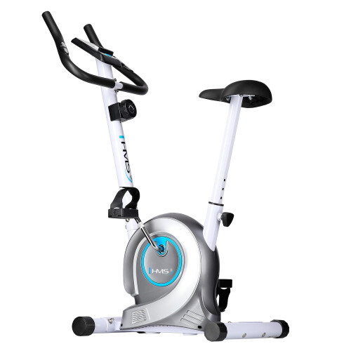 Magnetische hometrainer, wit, verstelbare weerstand
