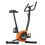 Exercise Bike, Black-Orange, Adjustable Resistance 7