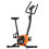 Exercise Bike, Black-Orange, Adjustable Resistance 8