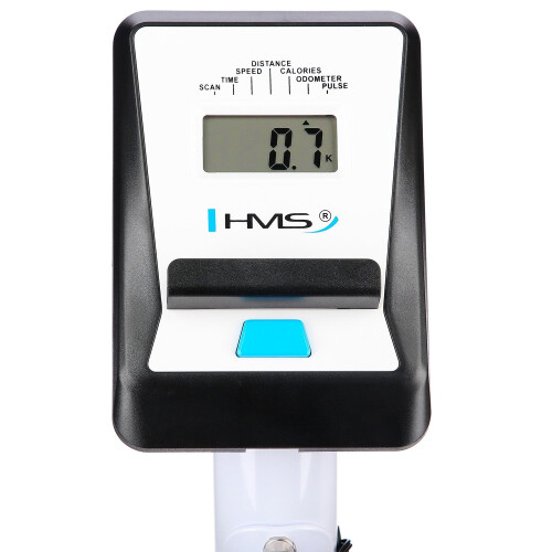 Magnetische hometrainer, wit, verstelbare weerstand 2