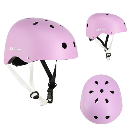 Violetter XS-Helm, Größe 48-52 cm 2