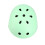 Mint maat L helm, 58-61 cm, Nils Extreme 8