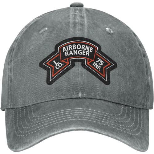 Co75th Infantry Ranger Unisex Verstelbare Baseball Cap 1