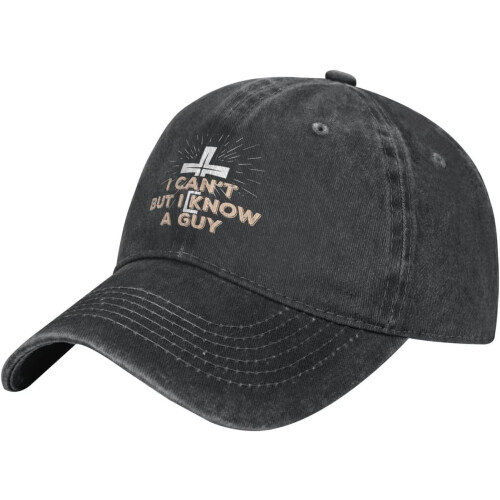 Morsom grafisk baseballcaps for menn – justerbar polyester 1