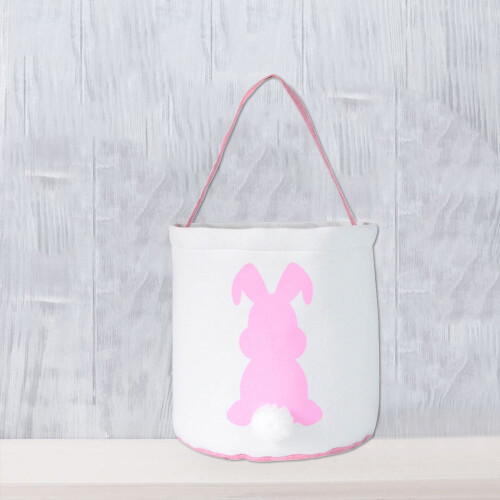 Påskhare presentpåse – Polyester cylinderpåse 1