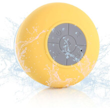 Shower Speaker, Wireless Waterproof Bluetooth Shower Speaker, Water Resistant, Portable, Hands-Free