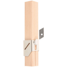Seilschneider für Plastikflaschen – Metall & Holz, 14 x 3 x 3 cm