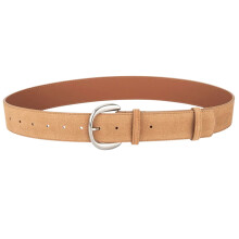 Cinto feminino ajustável em couro PU – 105 cm