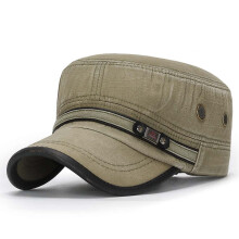 Herrebaseballcaps i lin i britisk stil, grønn