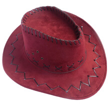 Chapéu de cowboy estilo faroeste para homens e mulheres – Aba larga,