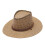 Western Cowboyhat til Voksne – Solhat med Bred Skygge, Ternet 1