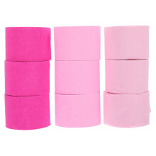Rosa Krepppapiergirlanden, 10 m
