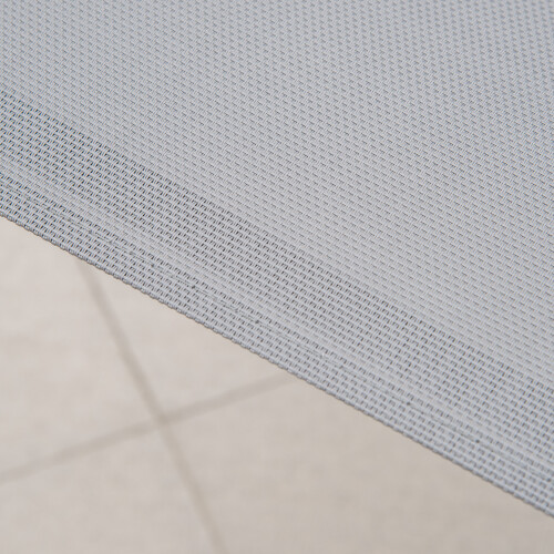 Set of Four Stackable Mesh Seat Chairs - Dark Grey 2