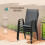 Set of Four Stackable Mesh Seat Chairs - Dark Grey 4
