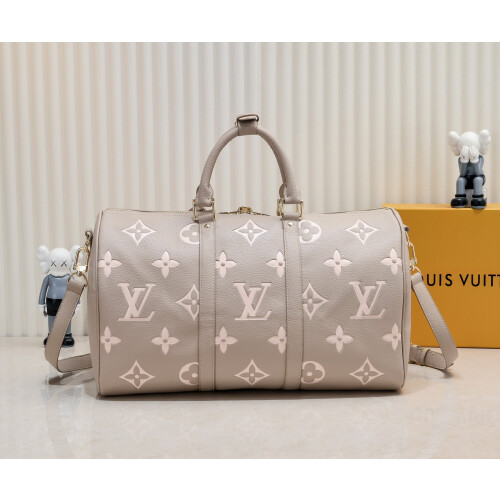 LV Monogram Empreinte Leather Bag 45×27×20cm 2