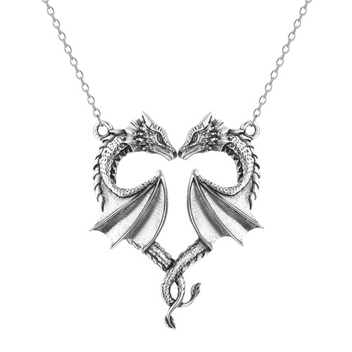 Drakenhanger ketting van legering