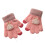 Stickade vintervantar för barn, stretchiga varma vantar, 10 cm, 1