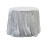 Glitter Round Tablecloth 47 in, Polyester Wedding Party 2