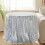 Glitter Round Tablecloth 47 in, Polyester Wedding Party 5