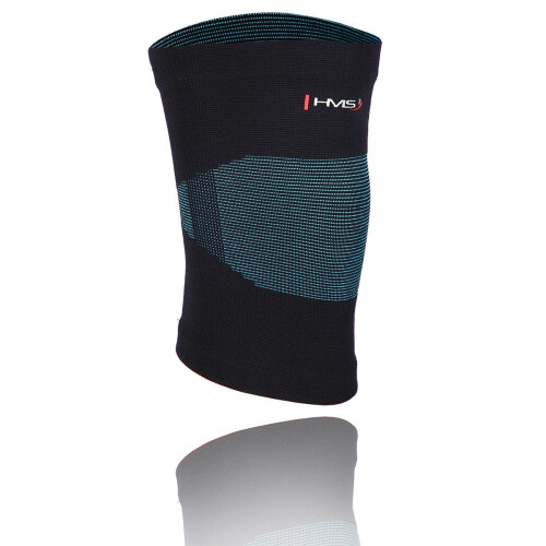 Knee Support, Turquoise-Black, Size M