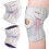 Knee Stabilizer, Light Gray, One Size, Support Brace 2