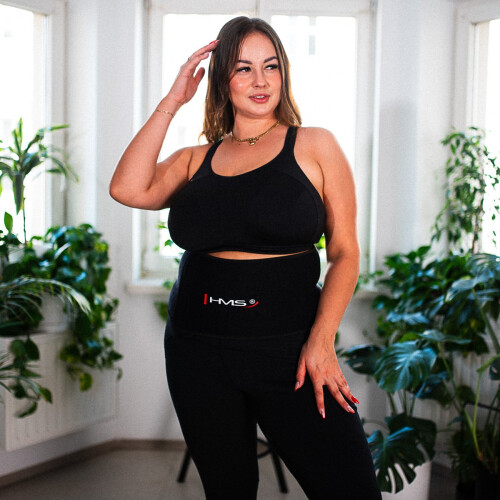 Plus Size Black Waist Support Belt 1
