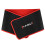 Waist Support Belt, Black-Red, Adjustable Fit 6