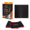 Waist Support Belt, Black-Red, Adjustable Fit 9