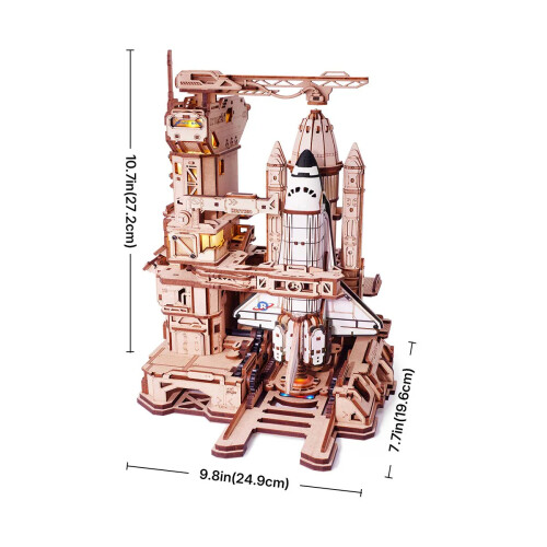 ROKR Space Shuttle 3D Wooden Puzzle 2