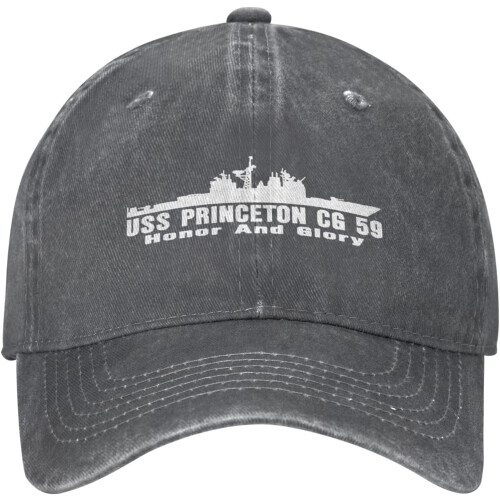 USS Princeton CG-59 Ρυθμιζόμενο καπέλο μπέιζμπολ 1