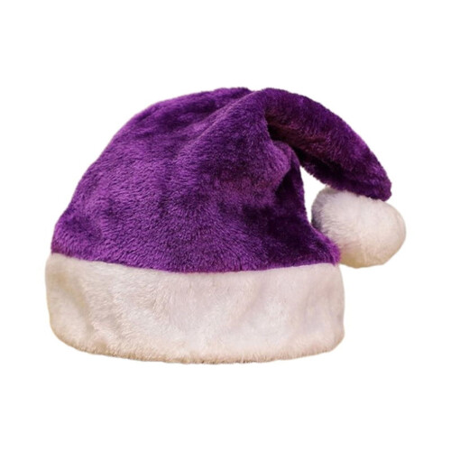 Weihnachtsmannmütze Unisex Plüsch Weihnachtspartymütze