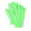 Mănuși termice tricotate unisex, verde fluorescent 1
