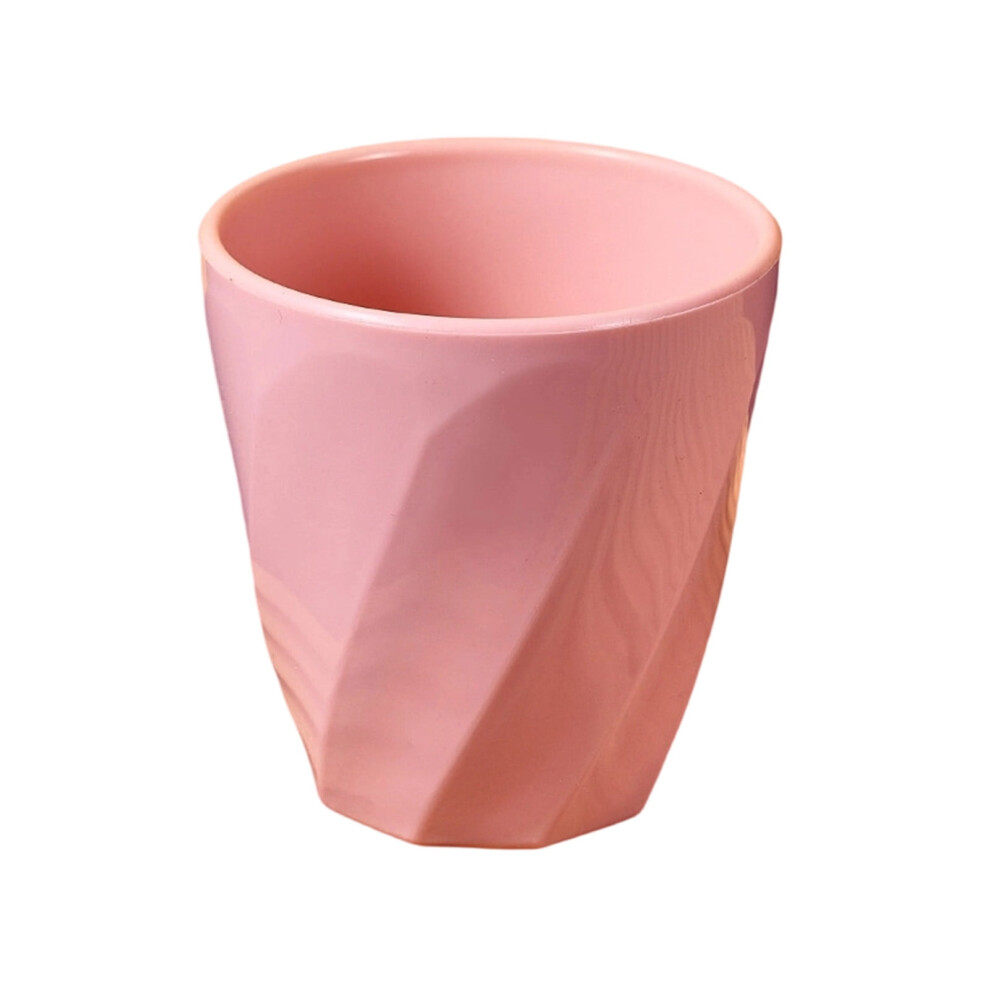 Plastic Reusable Stackable Drinking Cup Pink