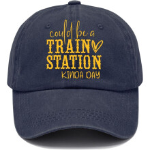 Gorra de béisbol con logo divertido – Ajustable, unisex, UV