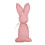 Osterhasen-Stoffseil-Ornament, 17 cm 1
